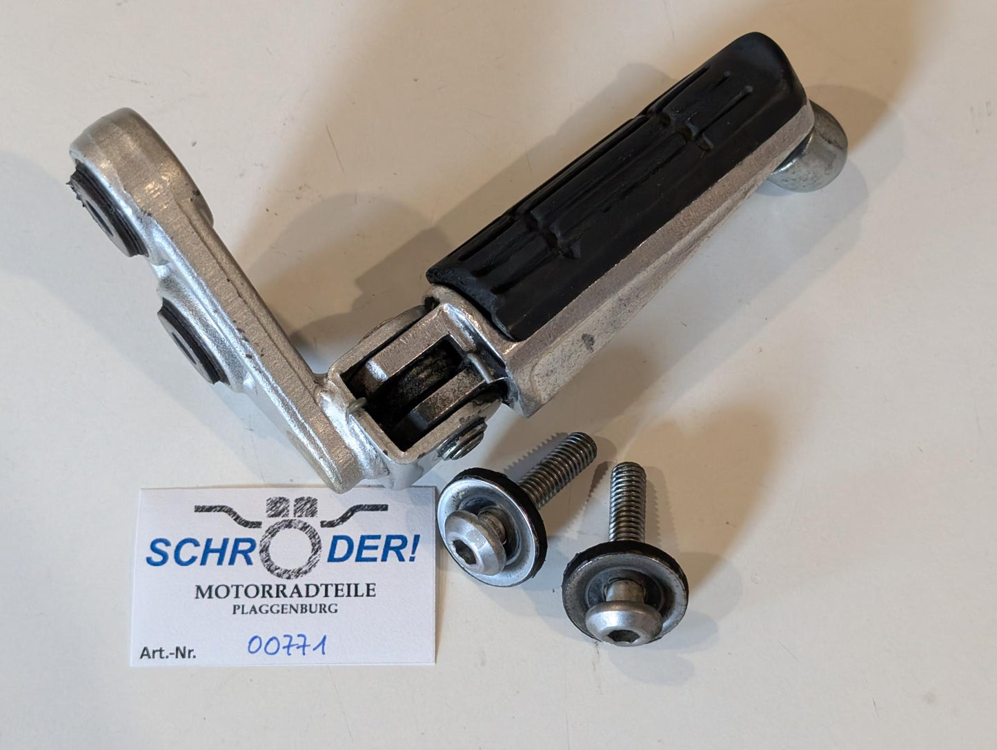 Yamaha GTS1000A 4BH Fussraste inkl. Halter und Feder vorne rechts 4BH-27420-00, gebraucht