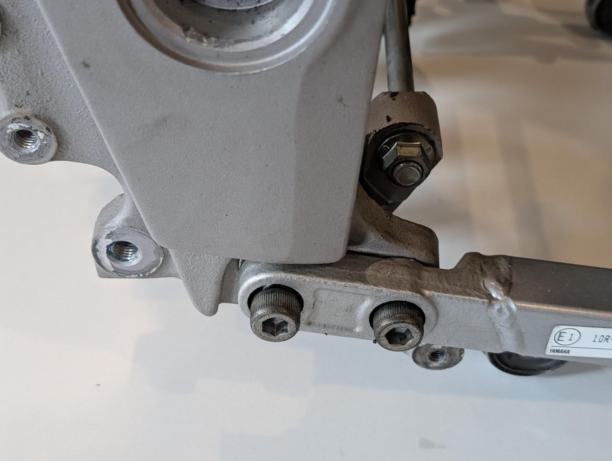 Yamaha GTS1000A 4BH Hauptrahmen Omega Chassis 4BH-21110-00 mit Zulassungsbescheinigung Teil I und II gebraucht