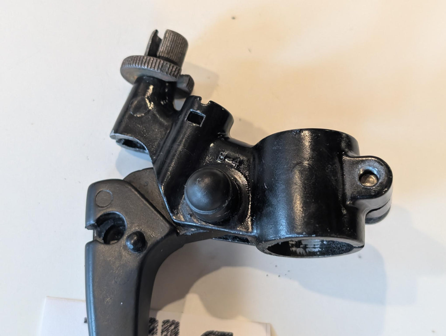 Yamaha DT175MX 2K4 Bremshebelhalter Spiegelhalterung Bremshebel, gebraucht