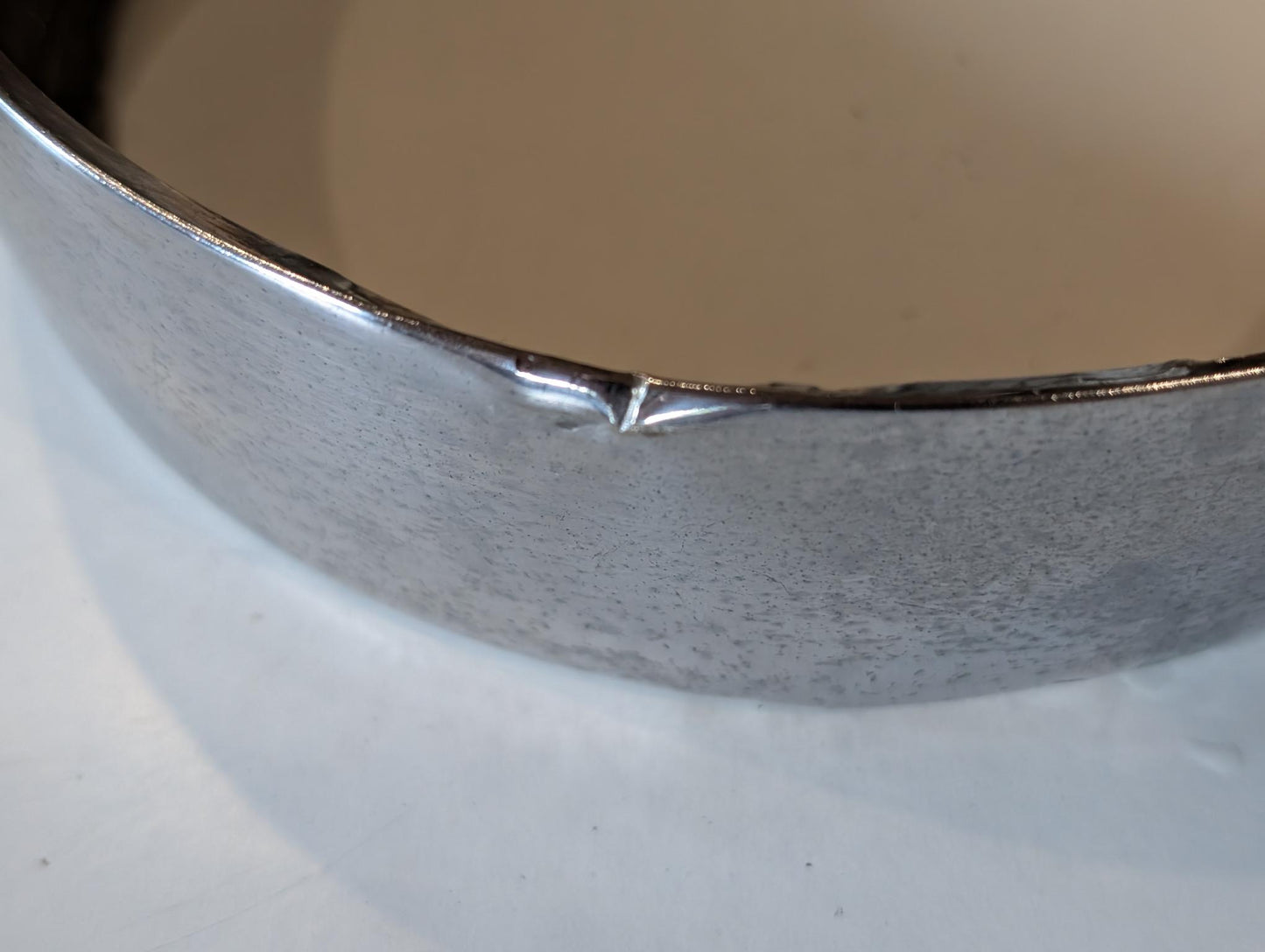 Yamaha DT175MX 2K4 Chromring Scheinwerfer, gebraucht