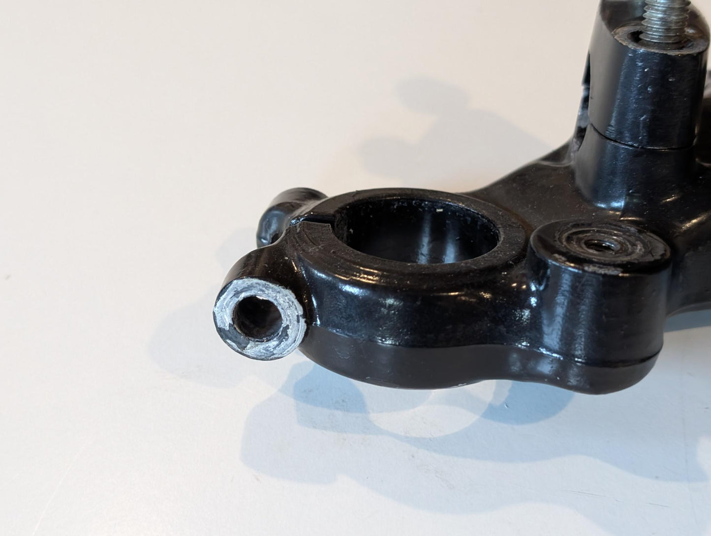 Yamaha DT175MX 2K4 Lenkerkrone Lenkerhalter Gabelbrücke, gebraucht