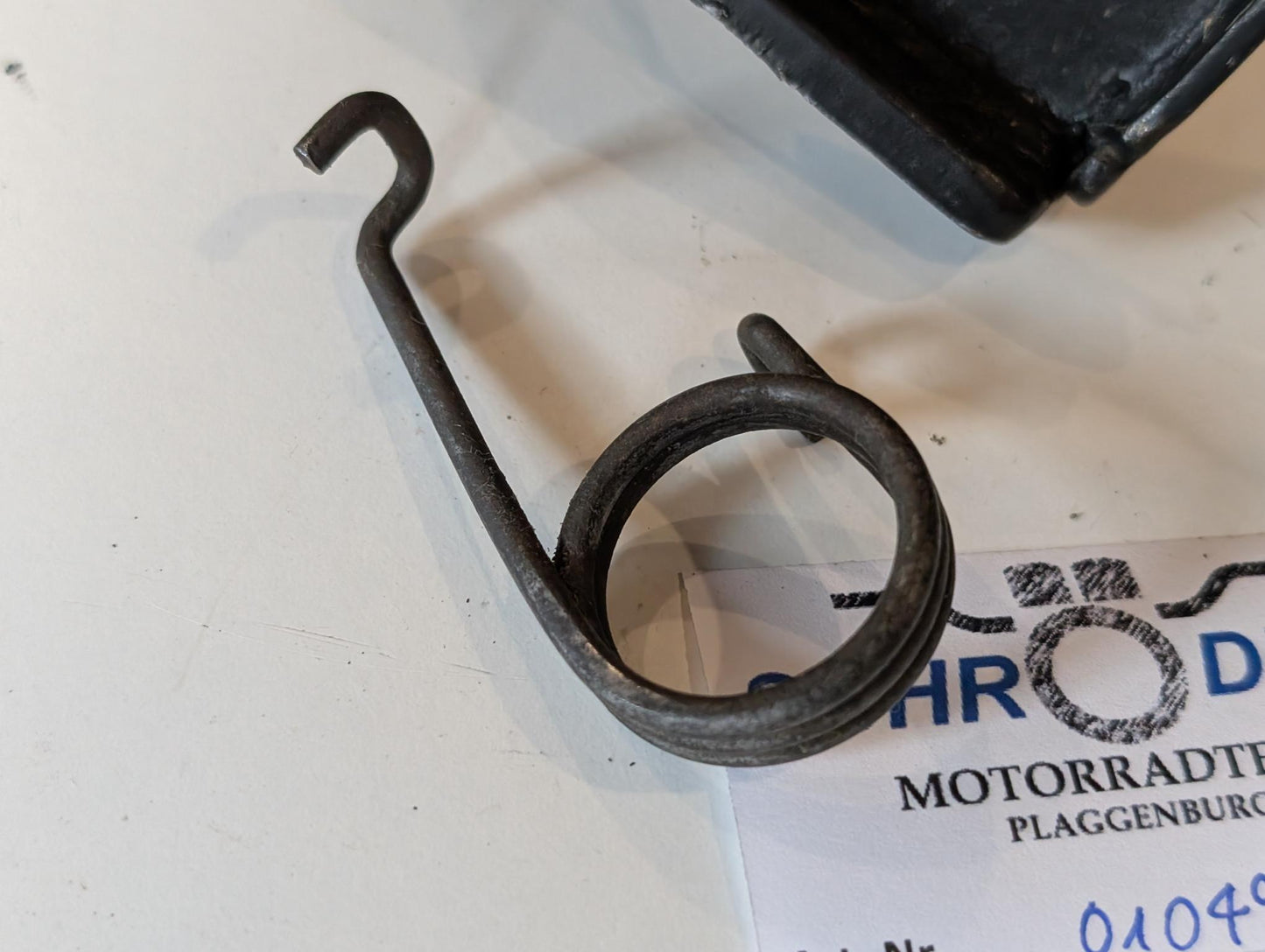 Yamaha DT175MX 2K4 Fussbremshebel Feder, gebraucht