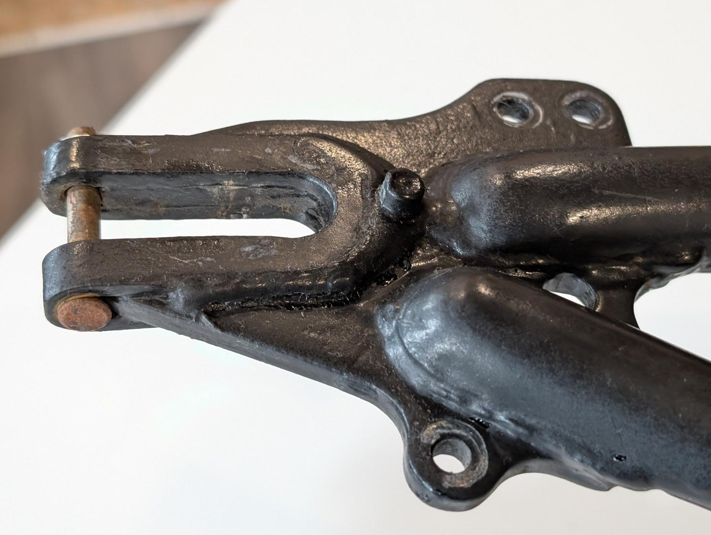 Yamaha DT175MX 2K4 Schwinge Hinterradschwinge Hinterradführung, gebraucht