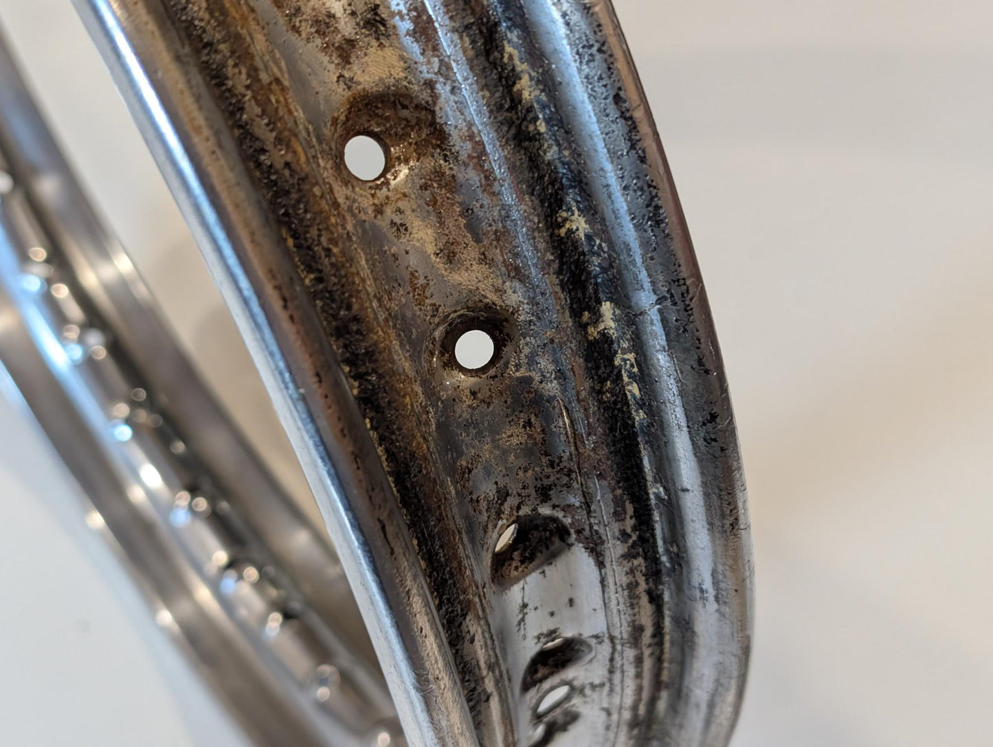 Yamaha DT175MX 2K4 Hinterradfelge Takasago J18 x 1,85 DOT 178, gebraucht