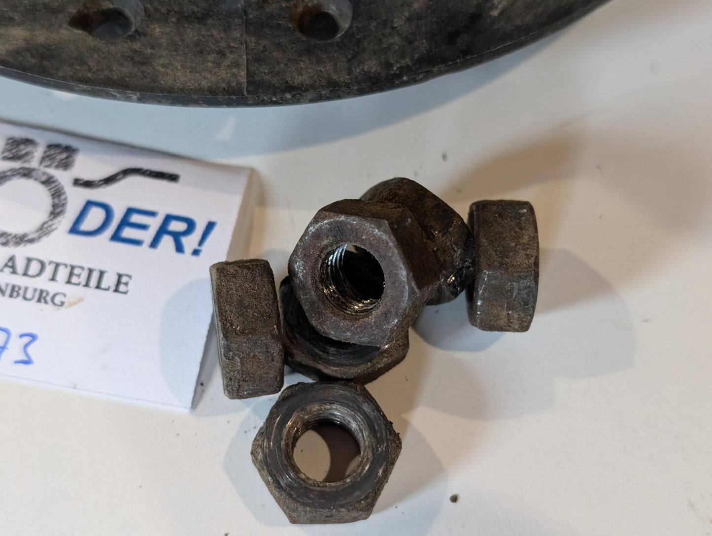 Yamaha DT175MX 2K4 Hinterradnabe Trommelbremse hinten Bremstrommel, gebraucht