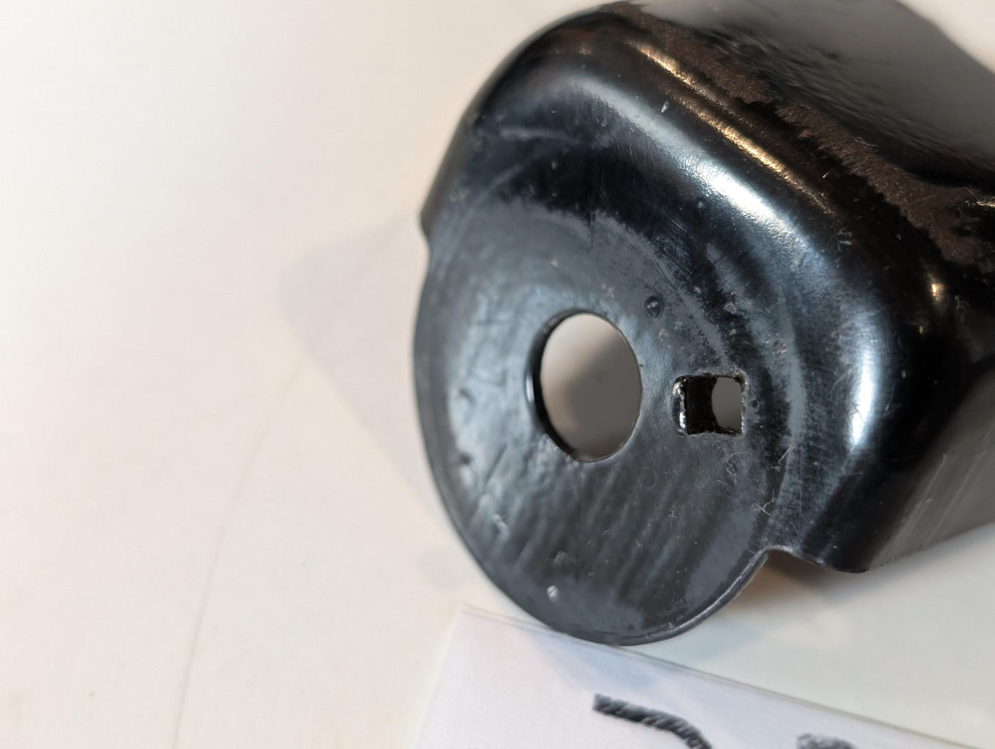 Yamaha DT175MX 2K4 Blinkerhalter Blinkerkonsole vorne links, gebraucht