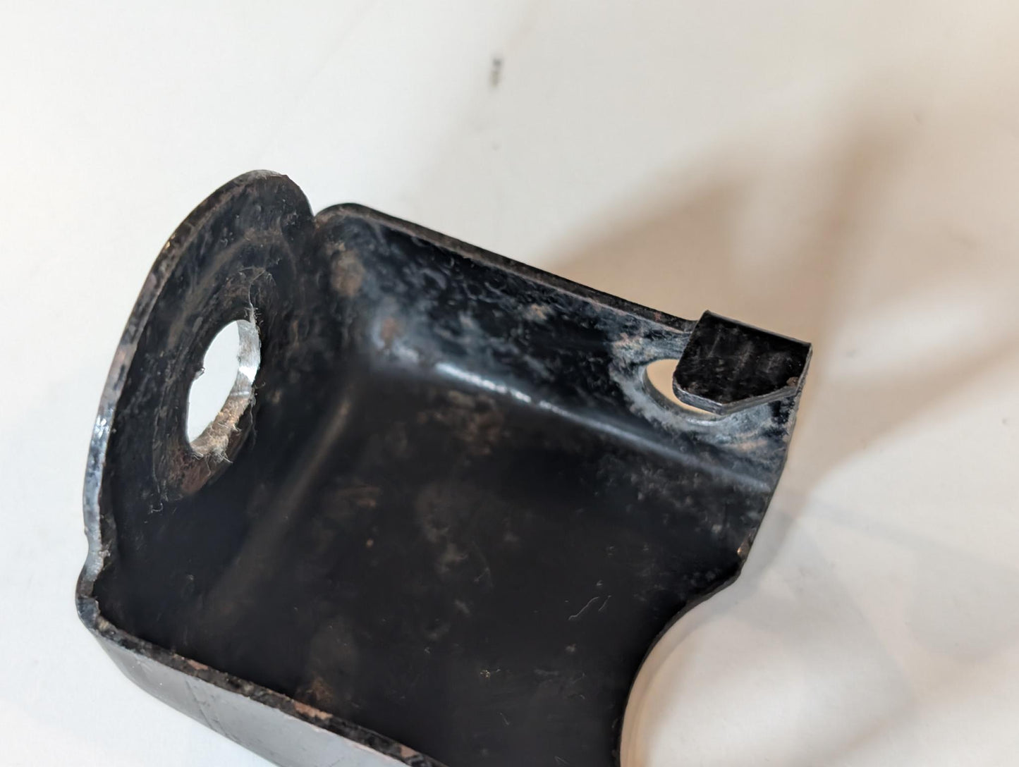 Yamaha DT175MX 2K4 Blinkerhalter Blinkerkonsole vorne links, gebraucht