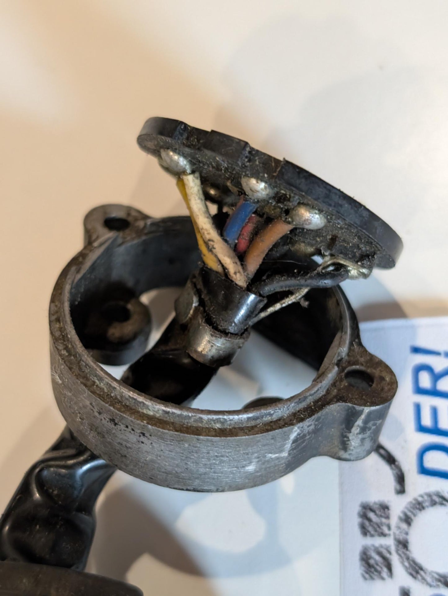 Yamaha DT175MX 2K4 Restteile Zündschloss Blinkerschalter Lichtschalter, gebraucht