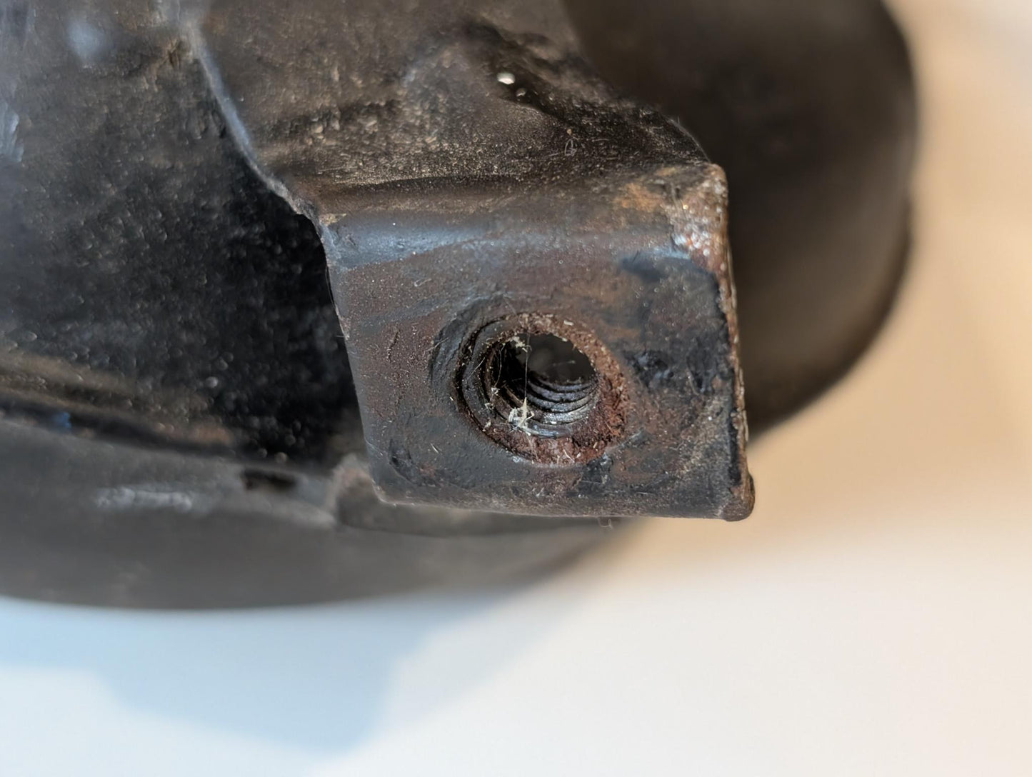 Yamaha DT175 4J3-14610 Krümmer Sammler Auspuff, gebraucht