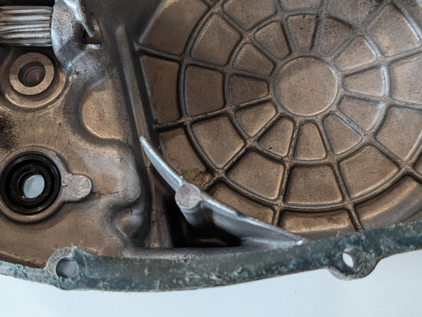 Yamaha DT175MX 2K4 Kupplungsdeckel Kurbelgehäusedeckel, gebraucht