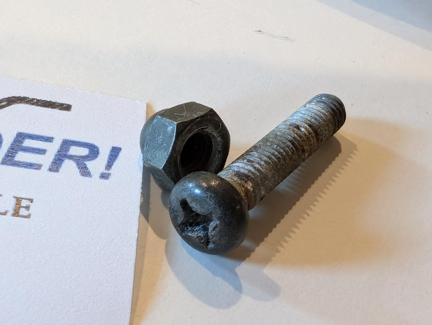 Yamaha XT600E 3TB 3UW Handprotektor links schwarz 3BN-26141, gebraucht