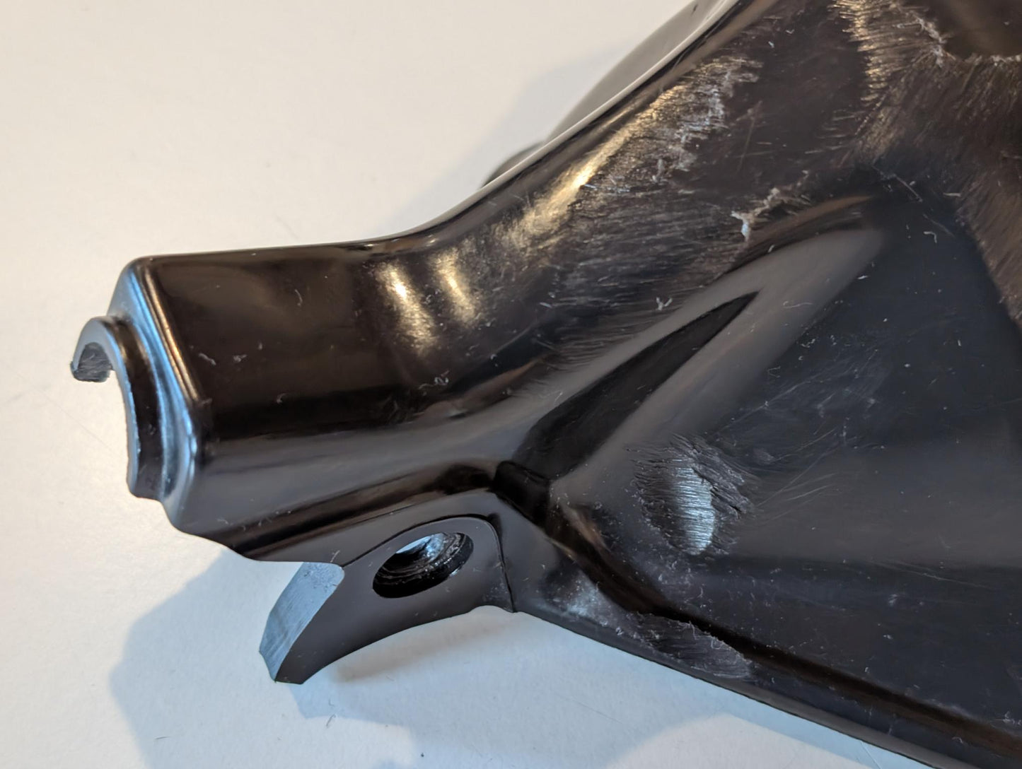 Yamaha XT600E 3TB 3UW Handprotektor rechts schwarz 3TB-26142, gebraucht