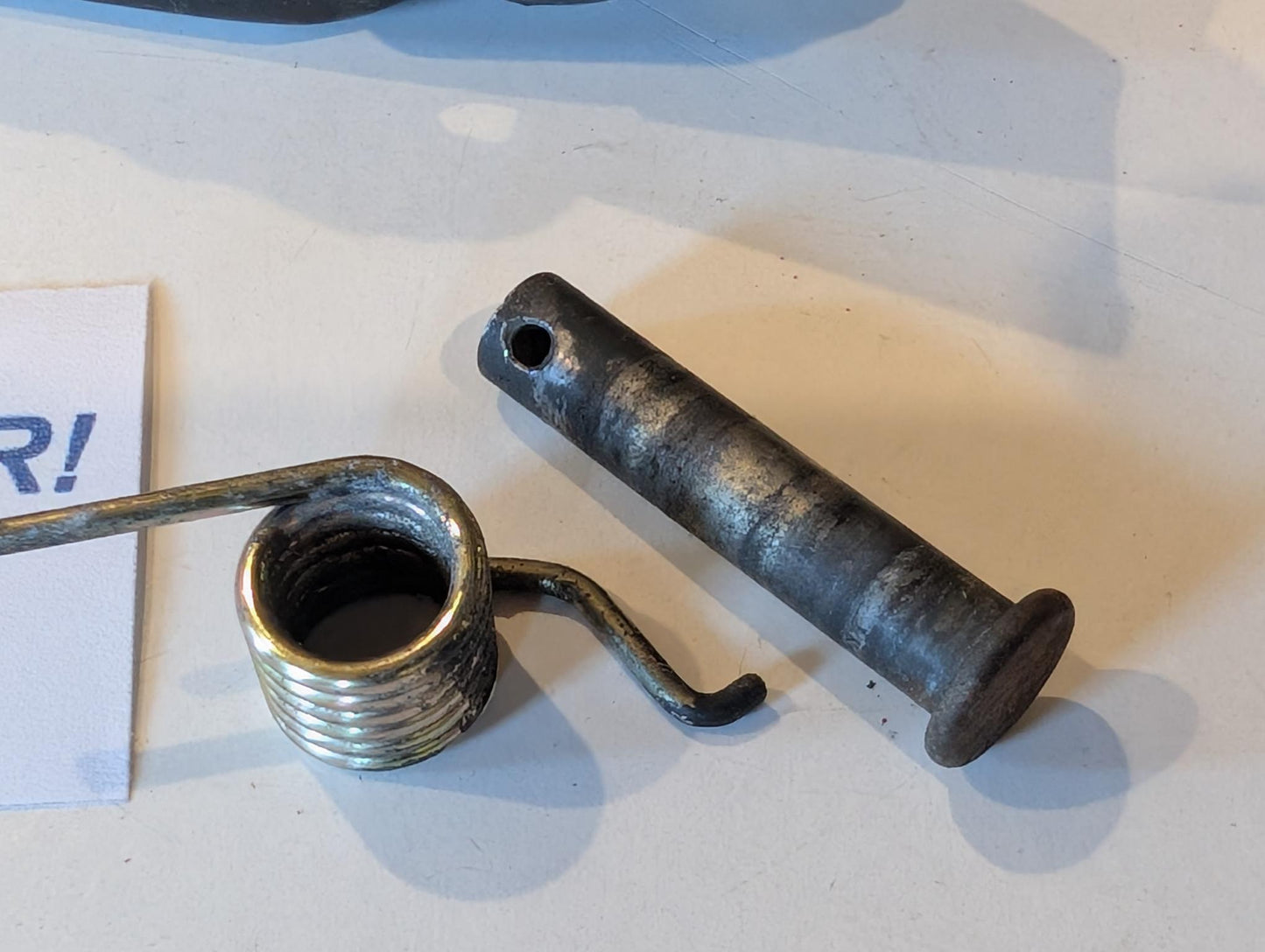 Yamaha XT600E 3TB 3UW Fussraste Krallenfussraste rechts, gebraucht