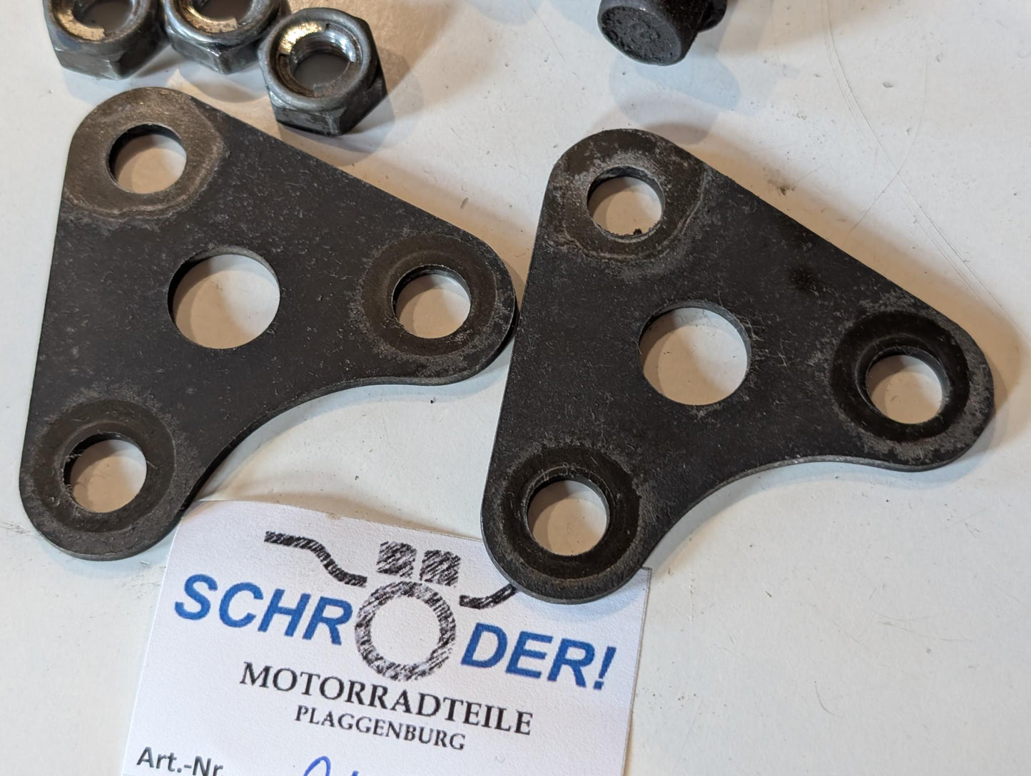 Yamaha XT600E 3TB 3UW Motorhalter Motorstütze 34L-21315-00 Schrauben 97011-10080 95811-10100 gebraucht