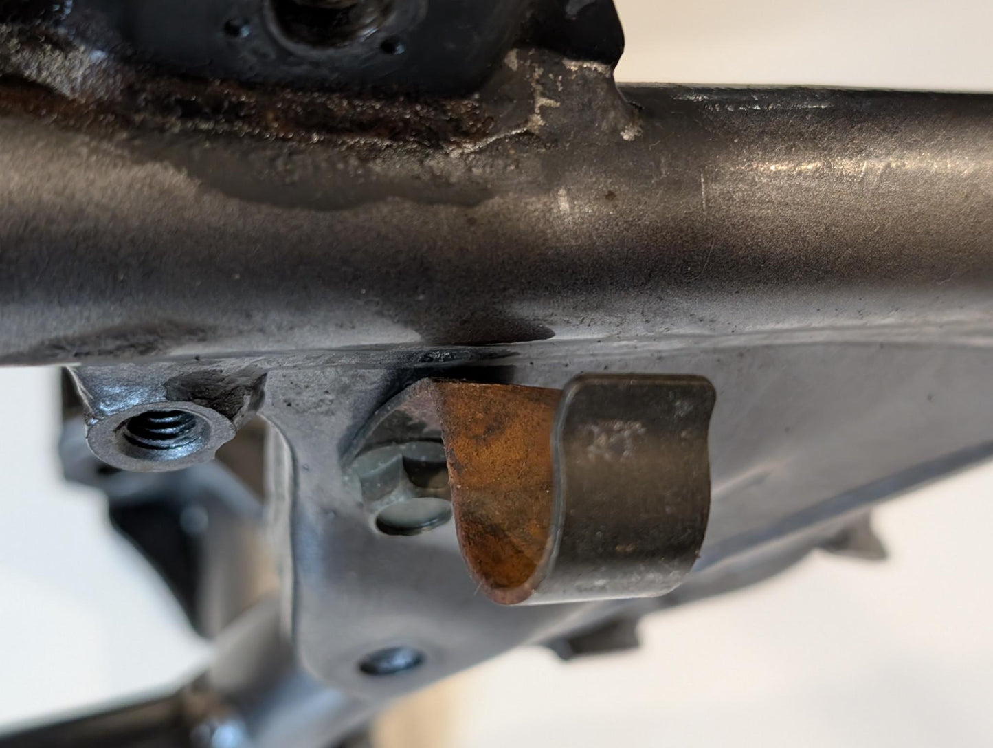 Yamaha XT600E 3TB 3UW Hauptrahmen grau metallic 3YP-21110-01 3TB-21182-10 gebraucht