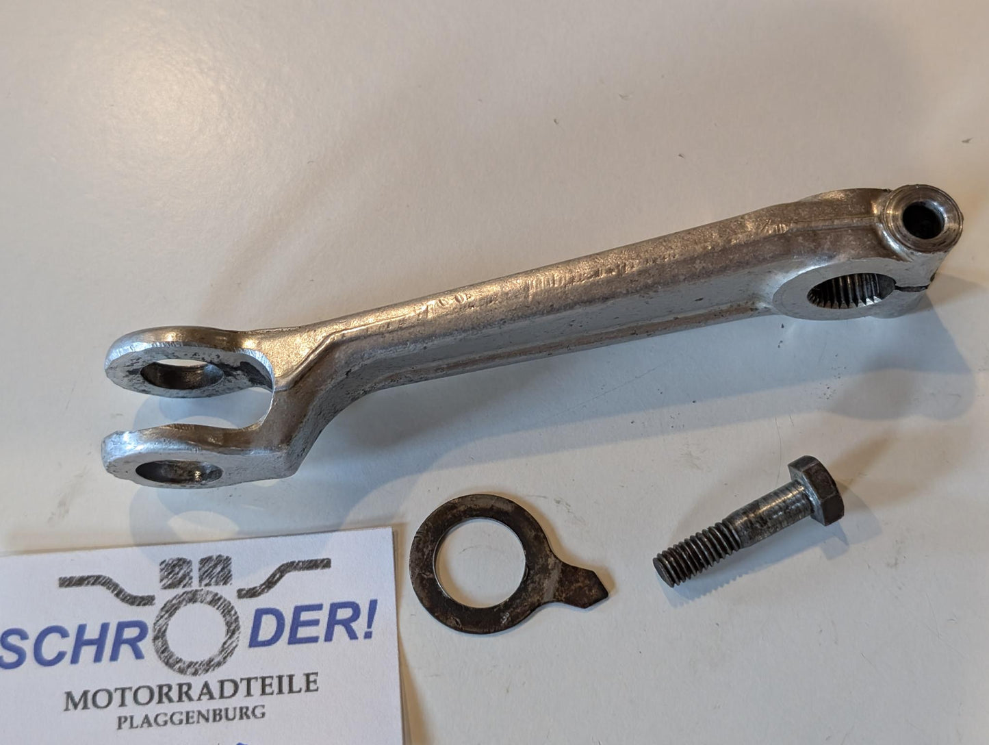 Yamaha XT600 43F Bremshebel Trommelbremse 34L-25355-00 Verschleißstandsanzeiger 4G0-2533A-00 gebraucht