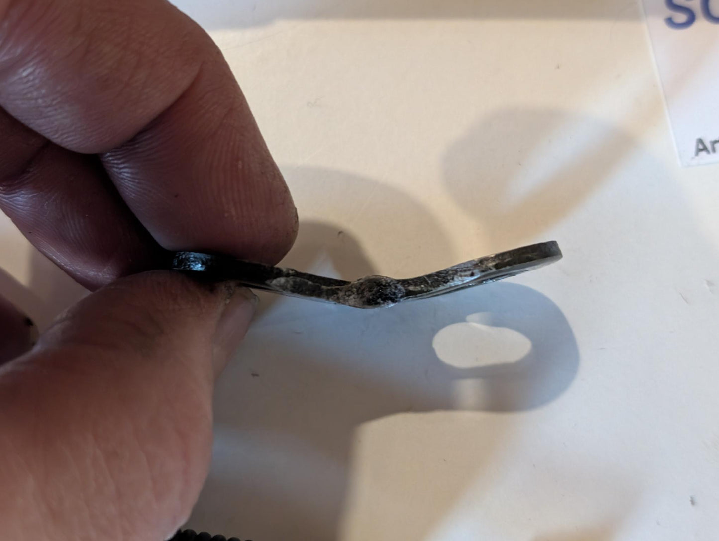 Yamaha XT600 43F Seitenständer 55W-27311-00 mit Hebel 3Y3-27315-00 Federn und Schraube, gebraucht