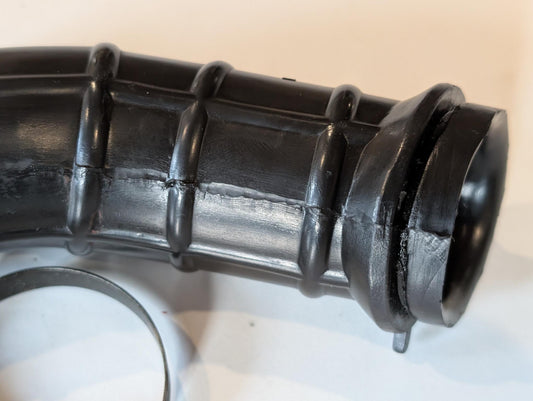 Yamaha XT600 43F Ansaugschlauch 43F-14453-00 Ansaubstutzen Verbindungsrohr links mit Schelle gebraucht