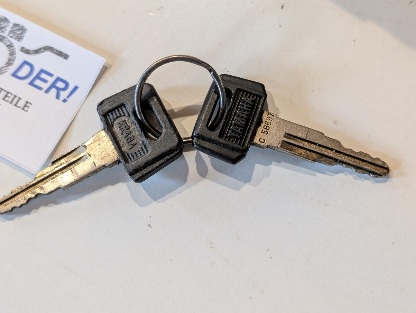 Yamaha XT600 43F Zündschloss 5Y3-82510-00 mit 2 Schlüsseln gebraucht