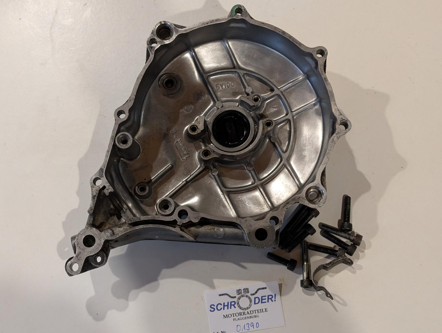 Yamaha XT600 43F Kurbelgehäusedeckel Lichtmachinendeckel 34K-15411-00 gebraucht