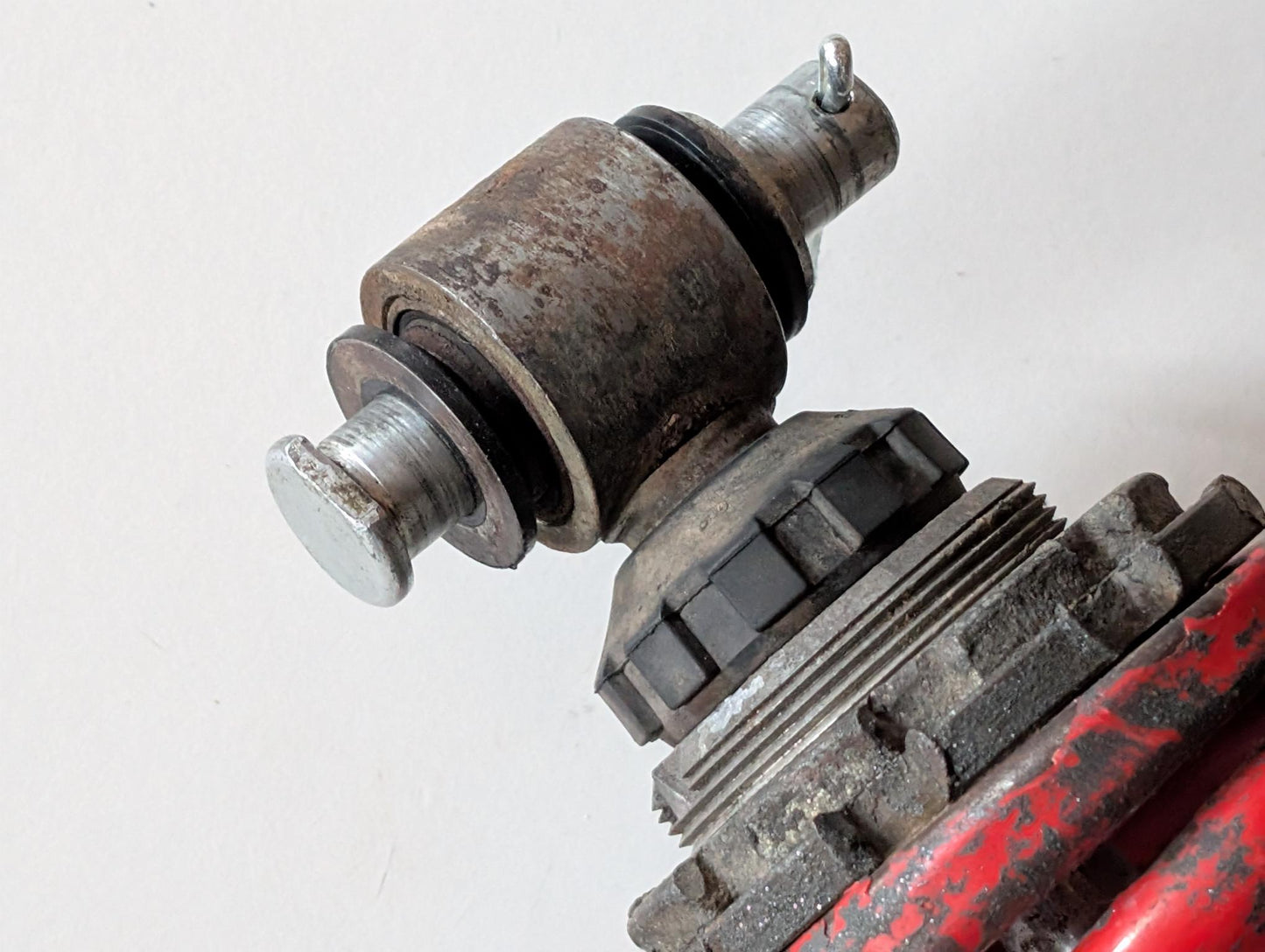 Yamaha XT600 43F Federbein 50T-22210-00 Stoßdämpfer hinten mit Schraube und Bolzen gebraucht