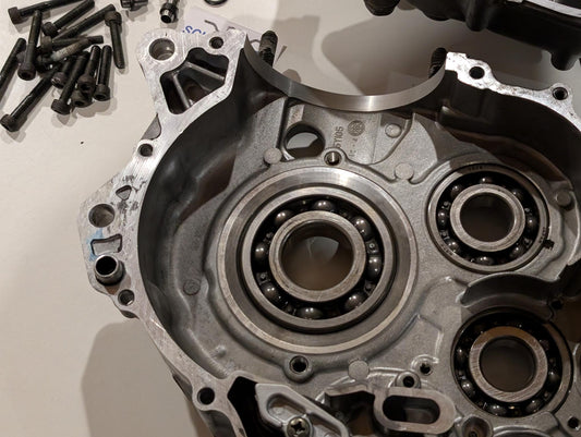 Yamaha XT600E 3TB 3UW Kurbelgehäuseeinheit 3DS-15100-00 Kurbelwellengehäuse gebraucht