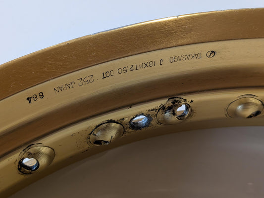 Yamaha XT600 43F Takasago Felge hinten J18x2.50 1984 94425-18421 gebraucht