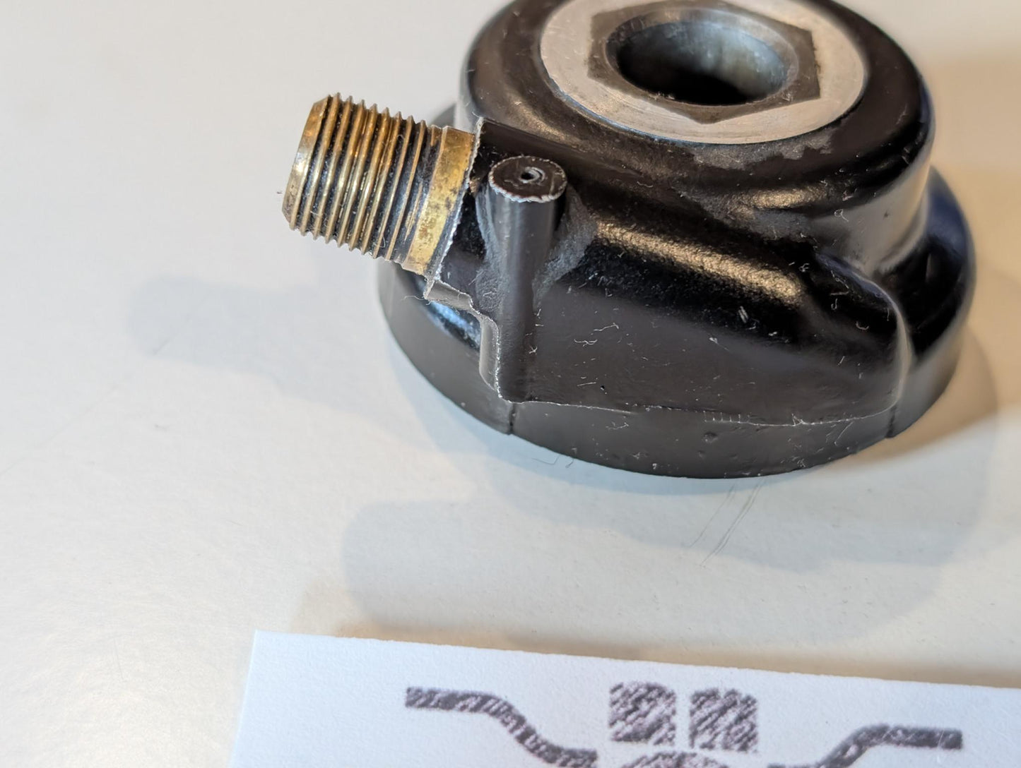 Yamaha XT600Z 3AJ Tachometer Antrieb 34L-25190-00 Getriebeeinheit Tachoschnecke gebraucht