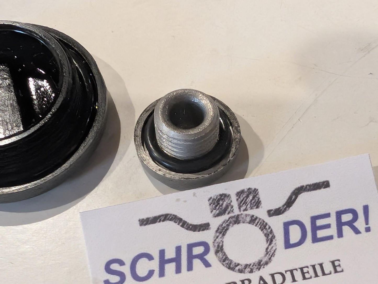Yamaha XT600Z 3AJ Schraubdeckel Verschlussschraube 90340-36121 und 90340-14120 Kurbelwelle Lichtmaschine gebraucht