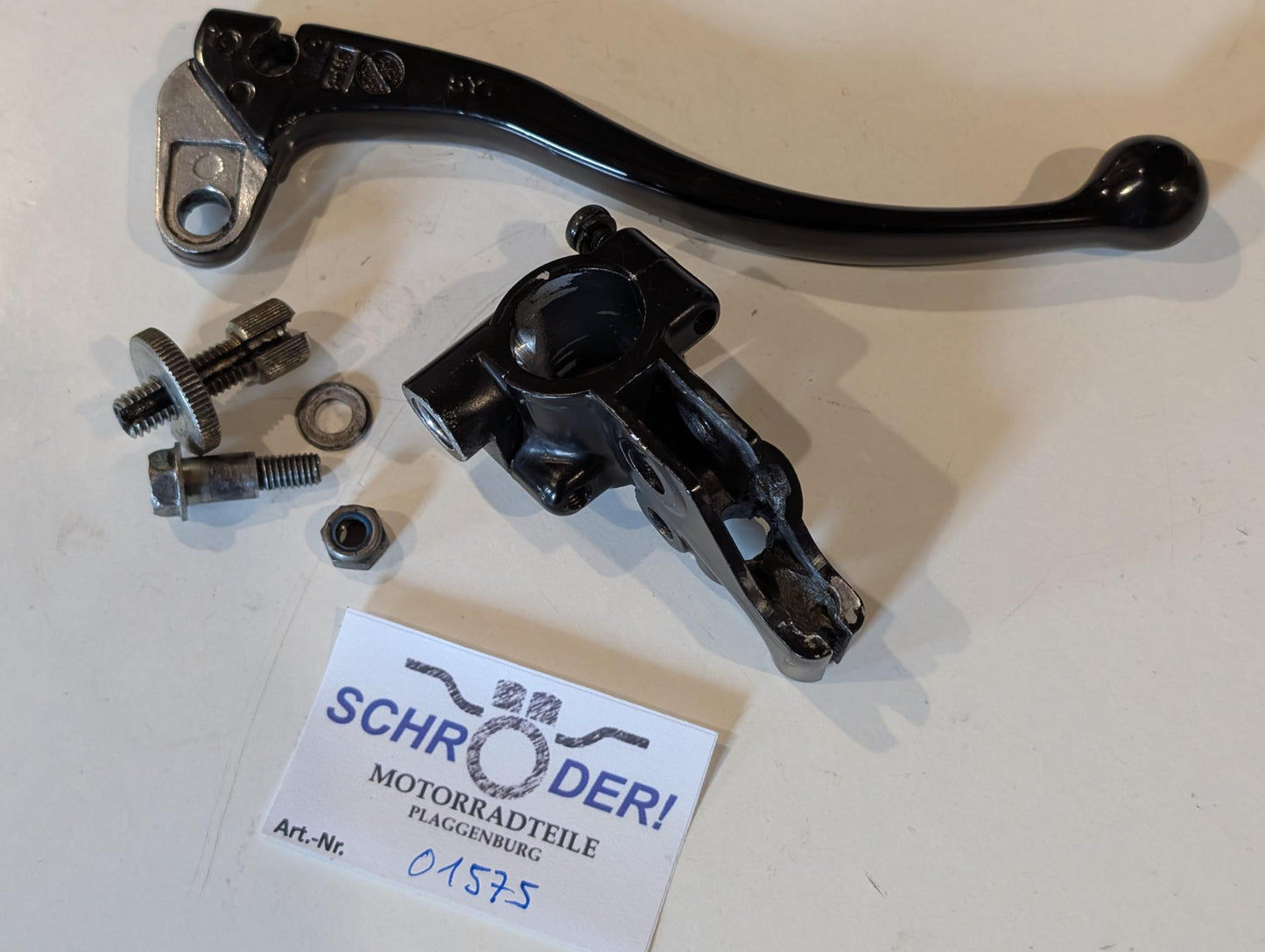 Yamaha XT600Z 3AJ Halter Kupplungshebel 1LN-82911-00 90109-06798 Spiegelhalter links gebraucht