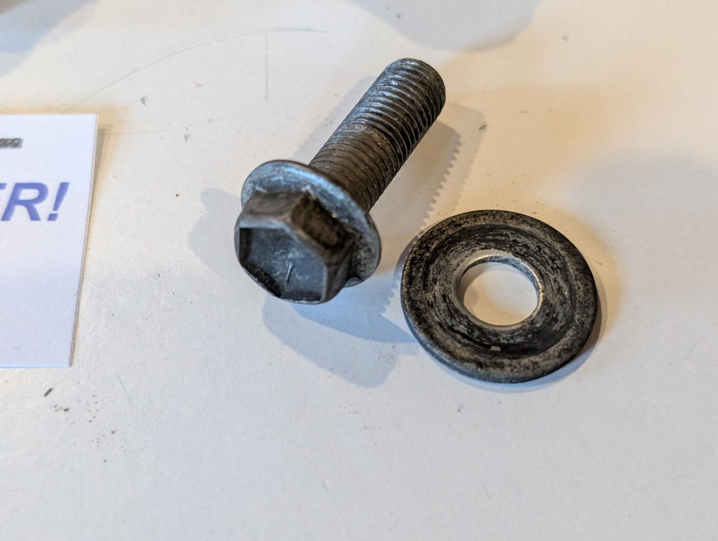 Yamaha XT600Z 3AJ Konsole Halterung 2KF-25819-00 Bremssattel hinten an Schwinge gebraucht