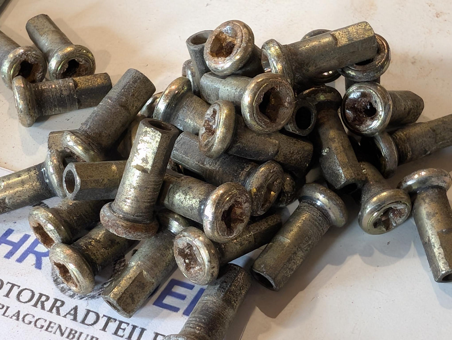 Yamaha XT600Z 3AJ Speichensatz vorne 34L-25104-00 gebraucht