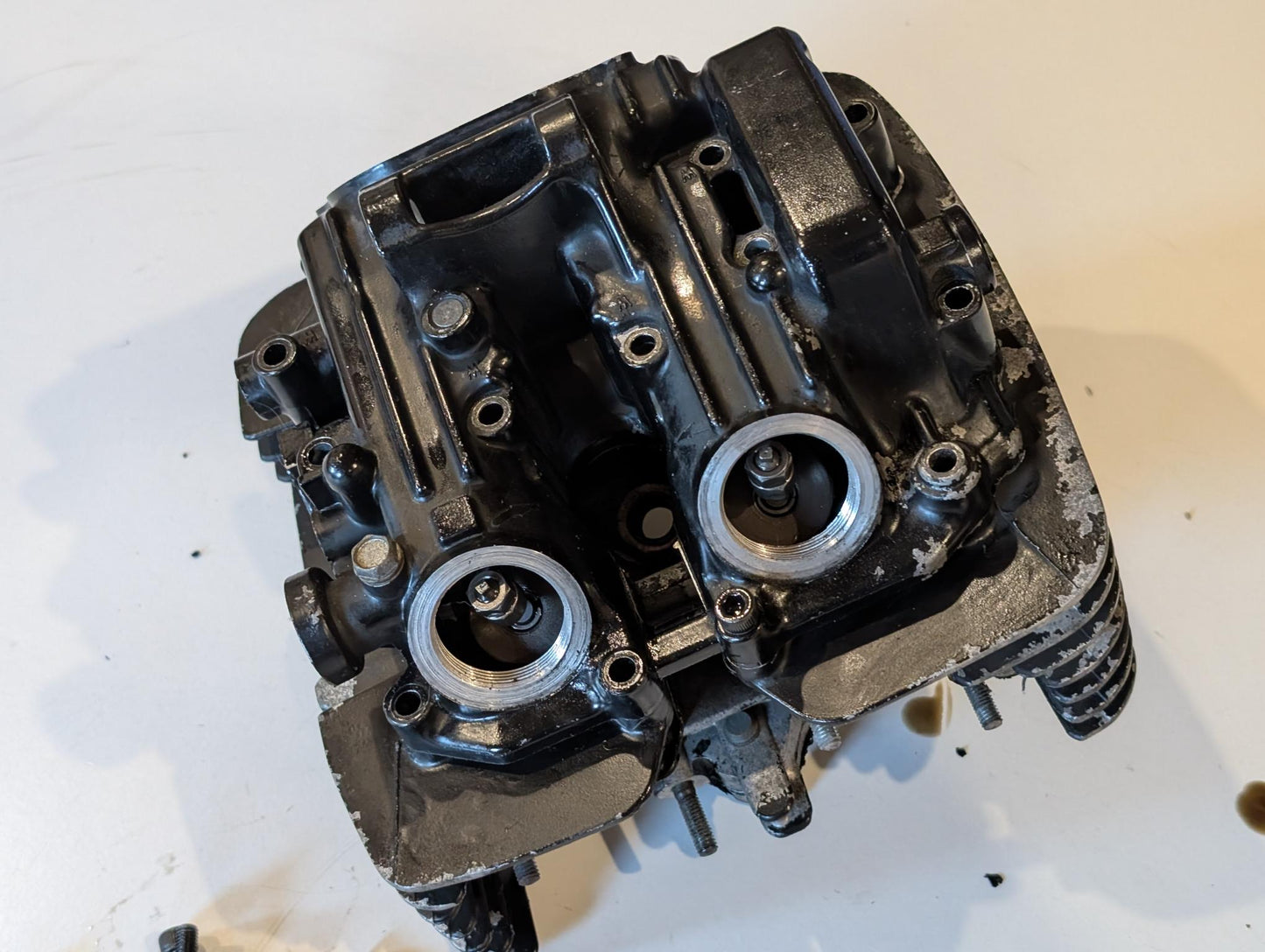Yamaha XT600Z 3AJ Zylinderkopf 2KF-11101-00 mit Deckel Schrauben gebraucht