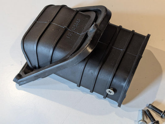Yamaha XT600Z 3AJ Luftfilter Kanal Ansaugstutzen 3AJ-14437-00 Kappe 3AJ-14412-00 gebraucht