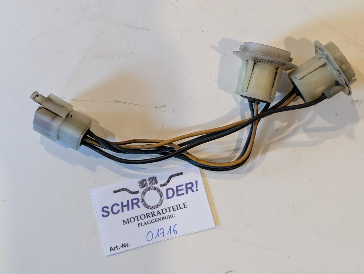 Yamaha XT600Z 1VJ Kabelsatz Rücklicht Schlussleuchte 47X-84735-00, gebraucht