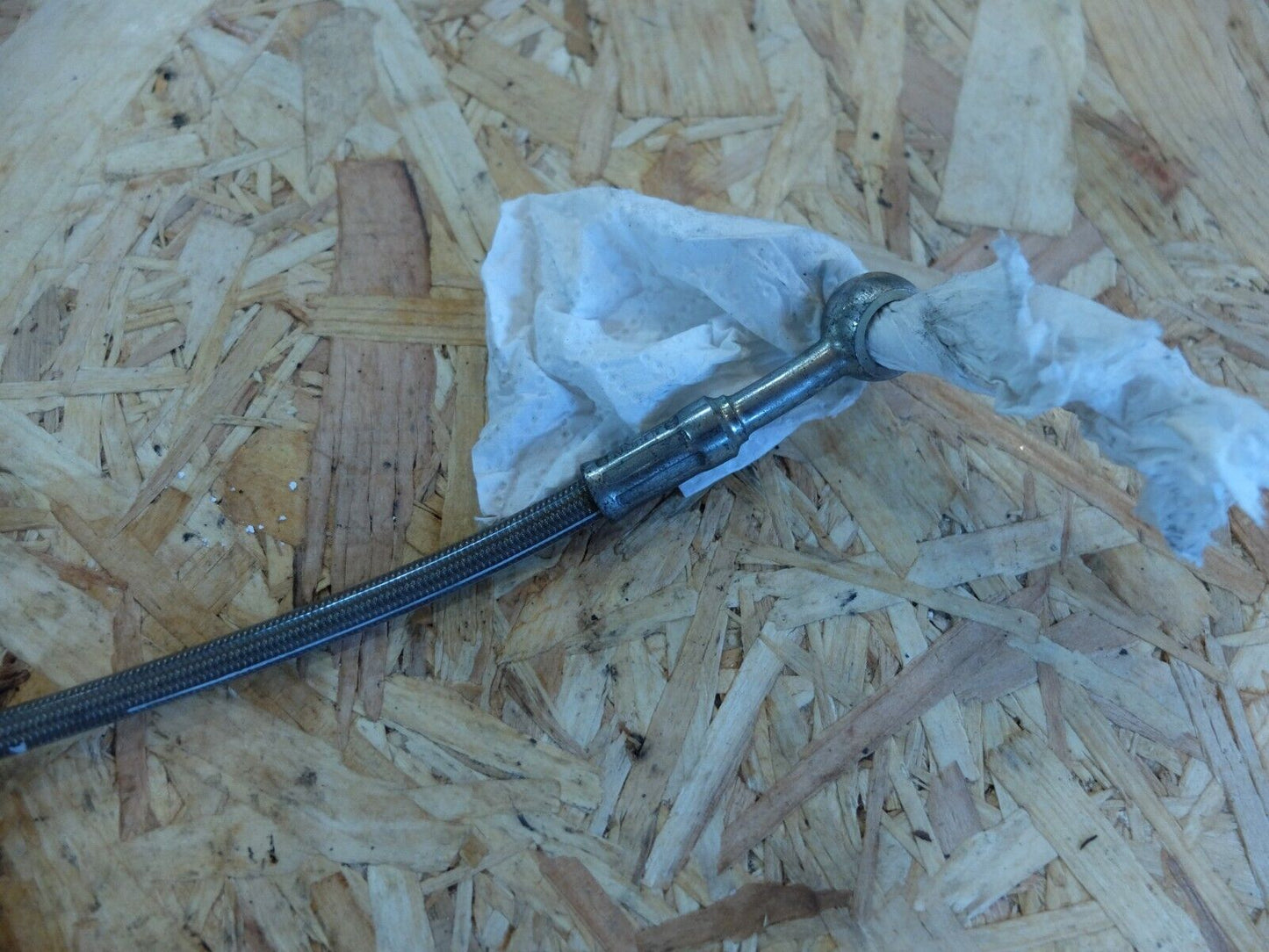 Yamaha XT600 2KF 2NF u.a. Handbremszylinder gebraucht, Stahlflexleitung