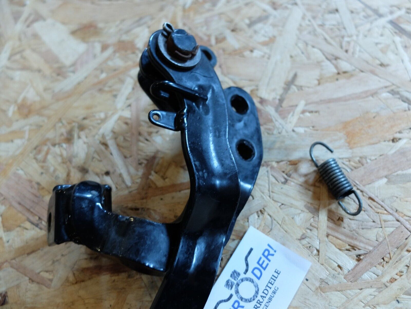 Yamaha XT600 2KF 2NF Fussrastenhalter Bremshebel, gebraucht, gepulvert