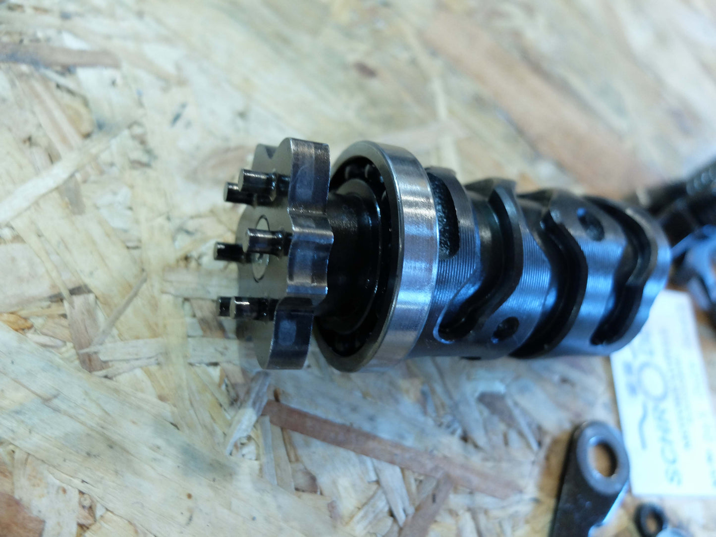 Yamaha XT600 2KF 2NF Schaltwalze 5Y1-18540-00 mit Hebel / Schalter und Raster