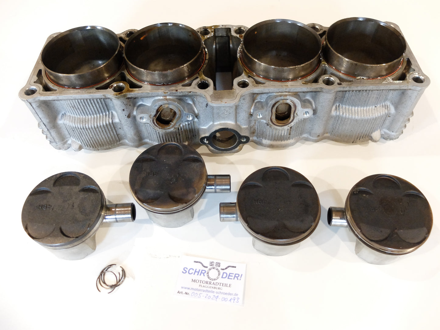 Yamaha GTS1000A 4BH Zylinder Zylinderbank 3GM-11310-00 DEFEKT