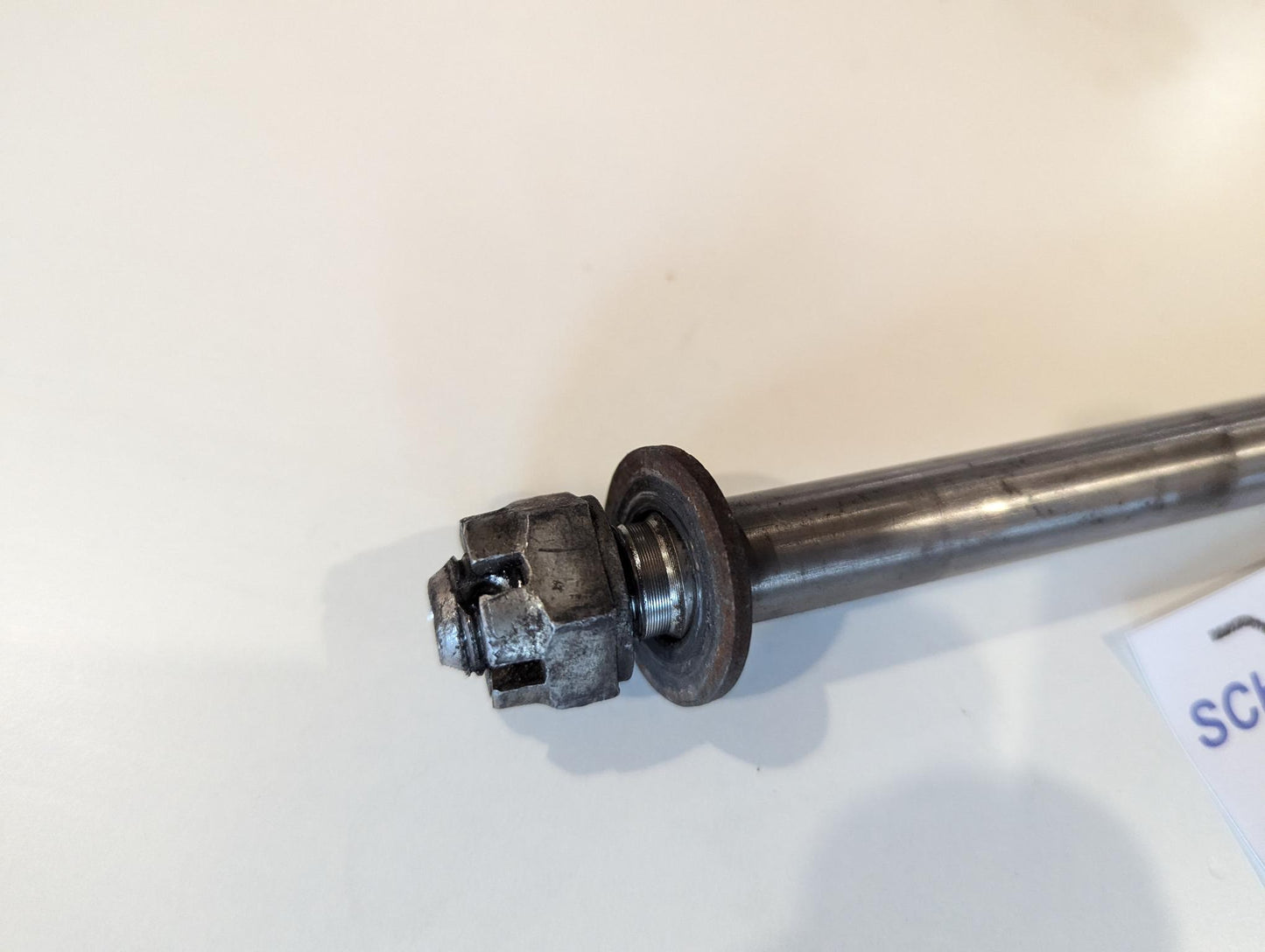 Yamaha XV750 5G5 Vorderradachse inkl. Mutter, Scheibe und Hülse