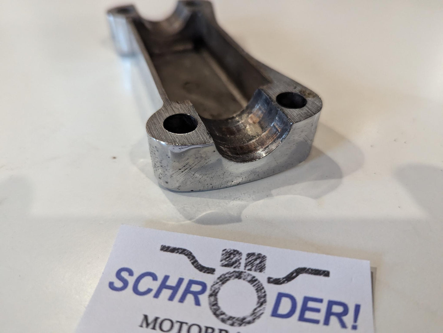 Yamaha XV750 5G5 Lenkerhalter obere Fassung Klemme gebraucht