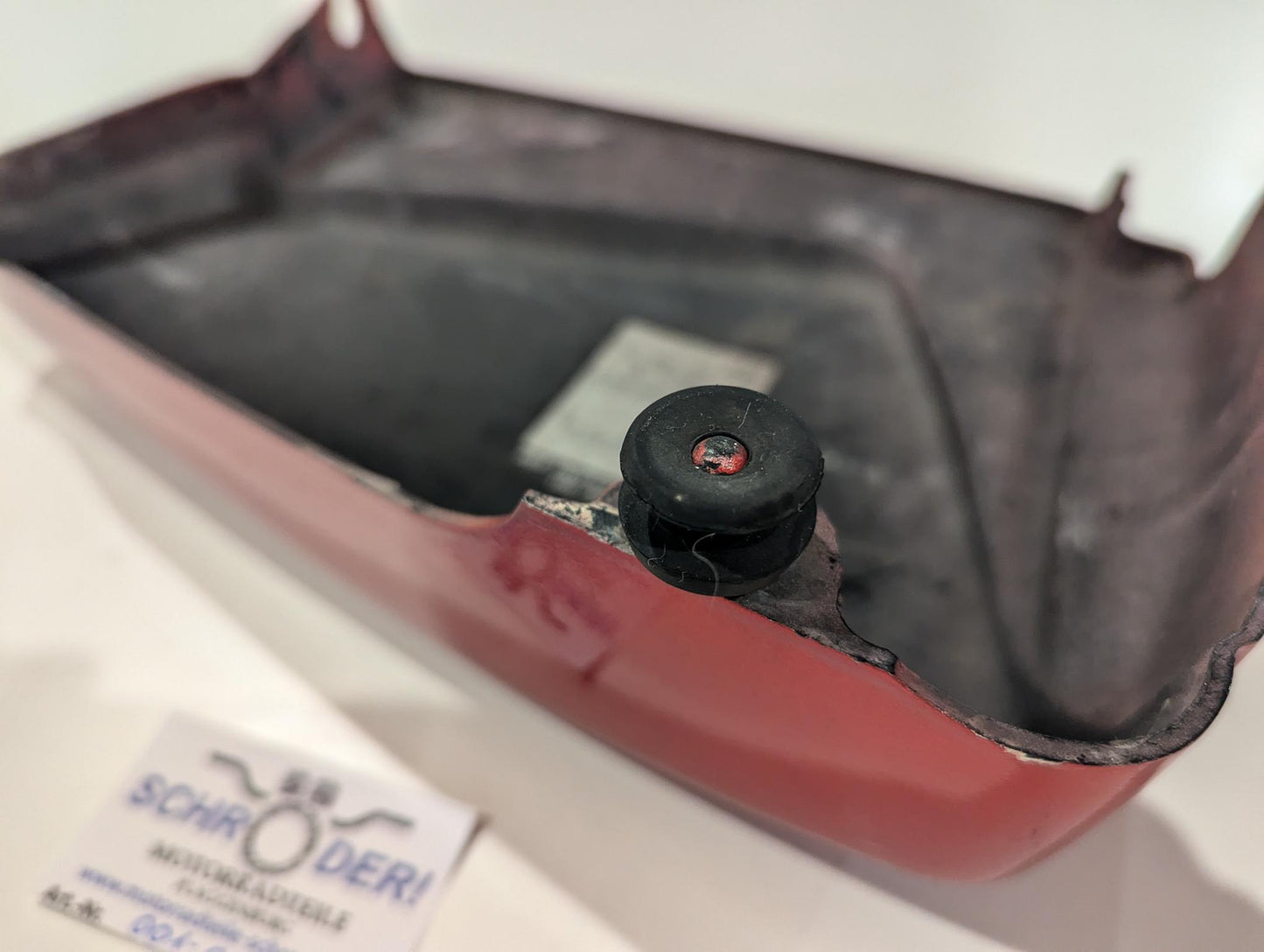 Yamaha XV750 5G5 Seitenverkleidung rot rechts