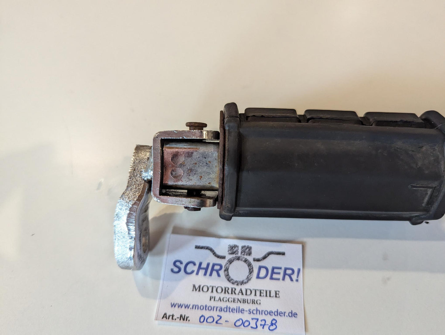 Yamaha XV750 5G5 Fussraste Sozius hinten links, gebraucht