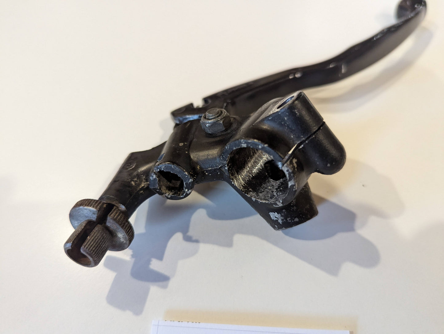 Yamaha XV750 5G5 Halter für Spiegel links und Kupplungshebel