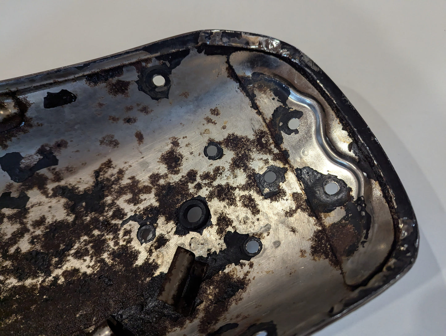 Yamaha XV750 5G5 Radabdeckung Schutzblech verchromt hinten