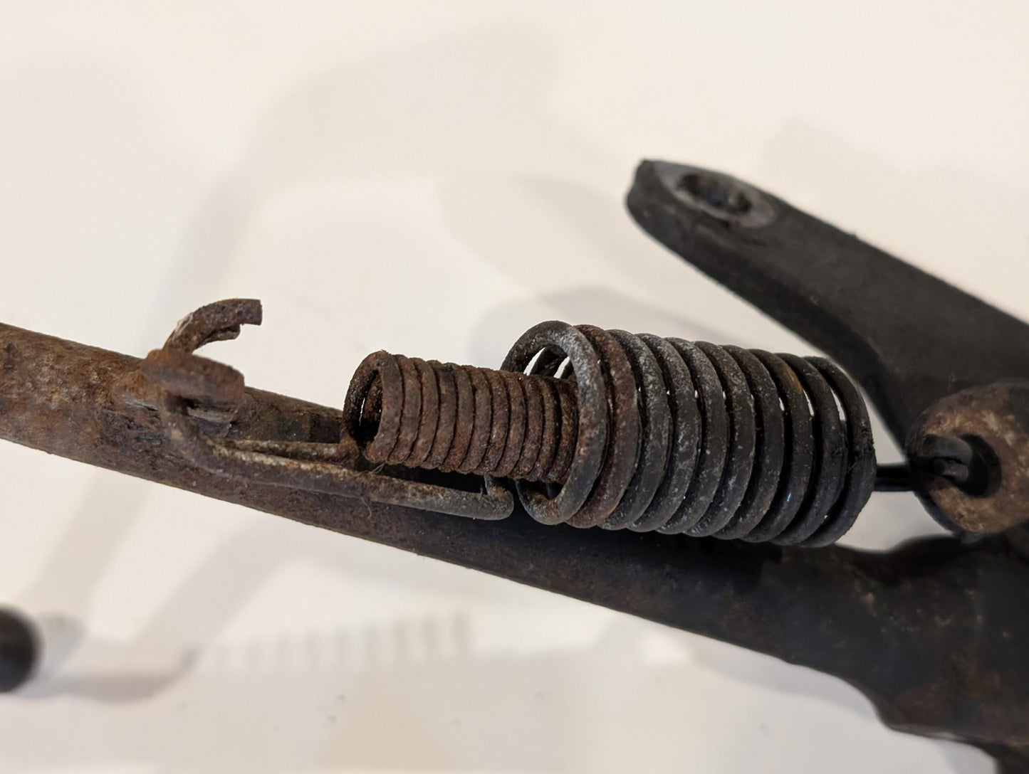 Yamaha XV750 5G5 Seitenständer inkl. Schraube und Federn, gebraucht