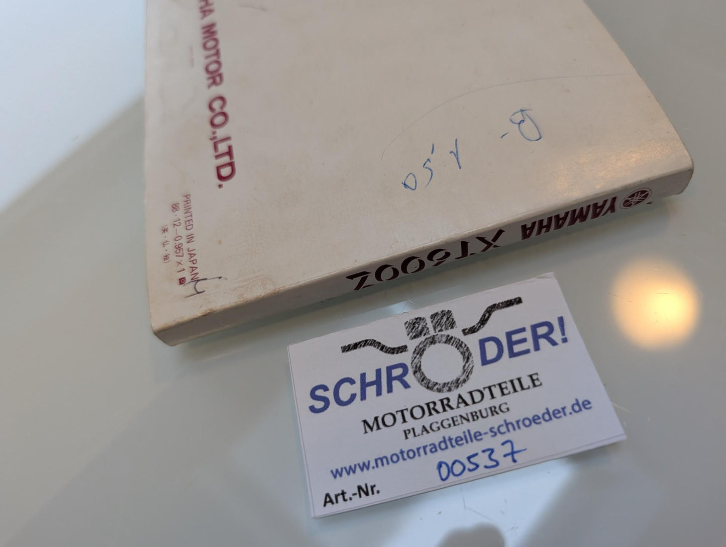 Yamaha XT600Z Tenere Original Betriebsanleitung 3AJ-28199-81