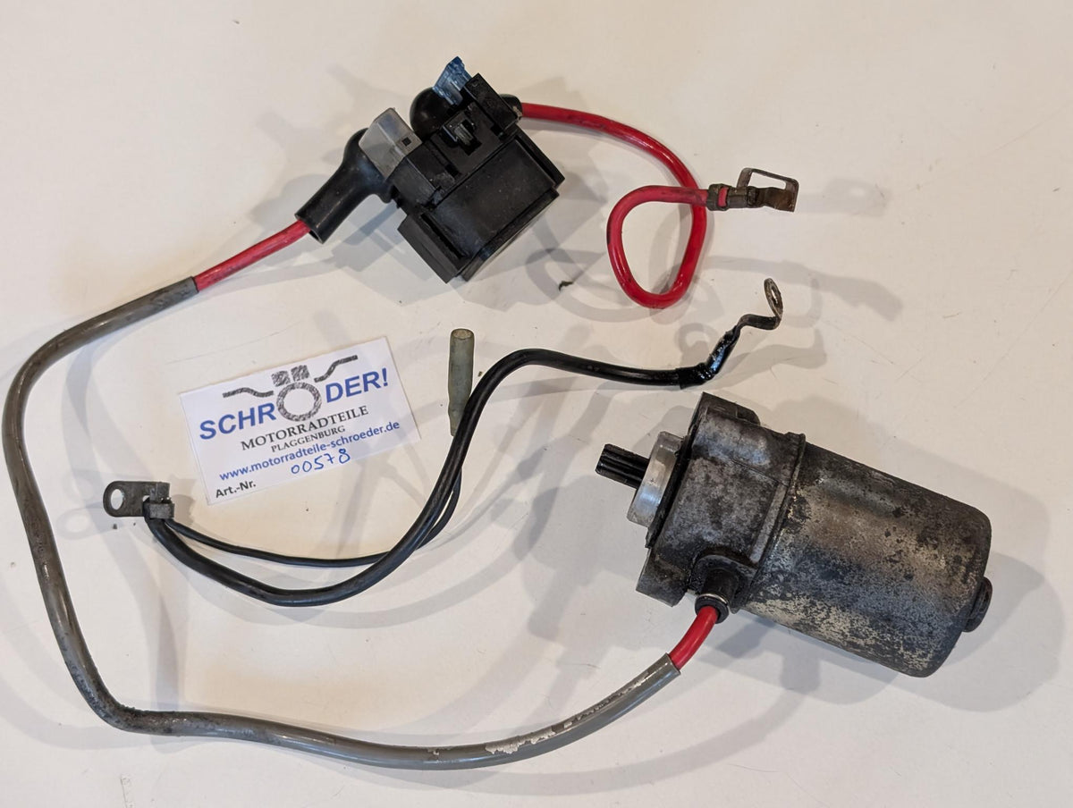 Yamaha TZR125 4FL Anlassermotor 4FL-81800-00 inkl. Anlasserrelais 4FL-81940-00