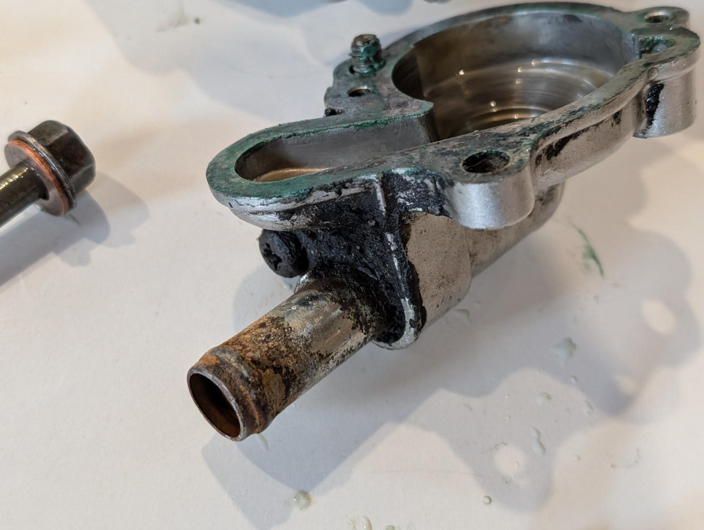 Yamaha TZR125 4FL Kupplungsdeckel Kurbelgehäusedeckel 3BN-15421-11 mit Ölfüllschraube