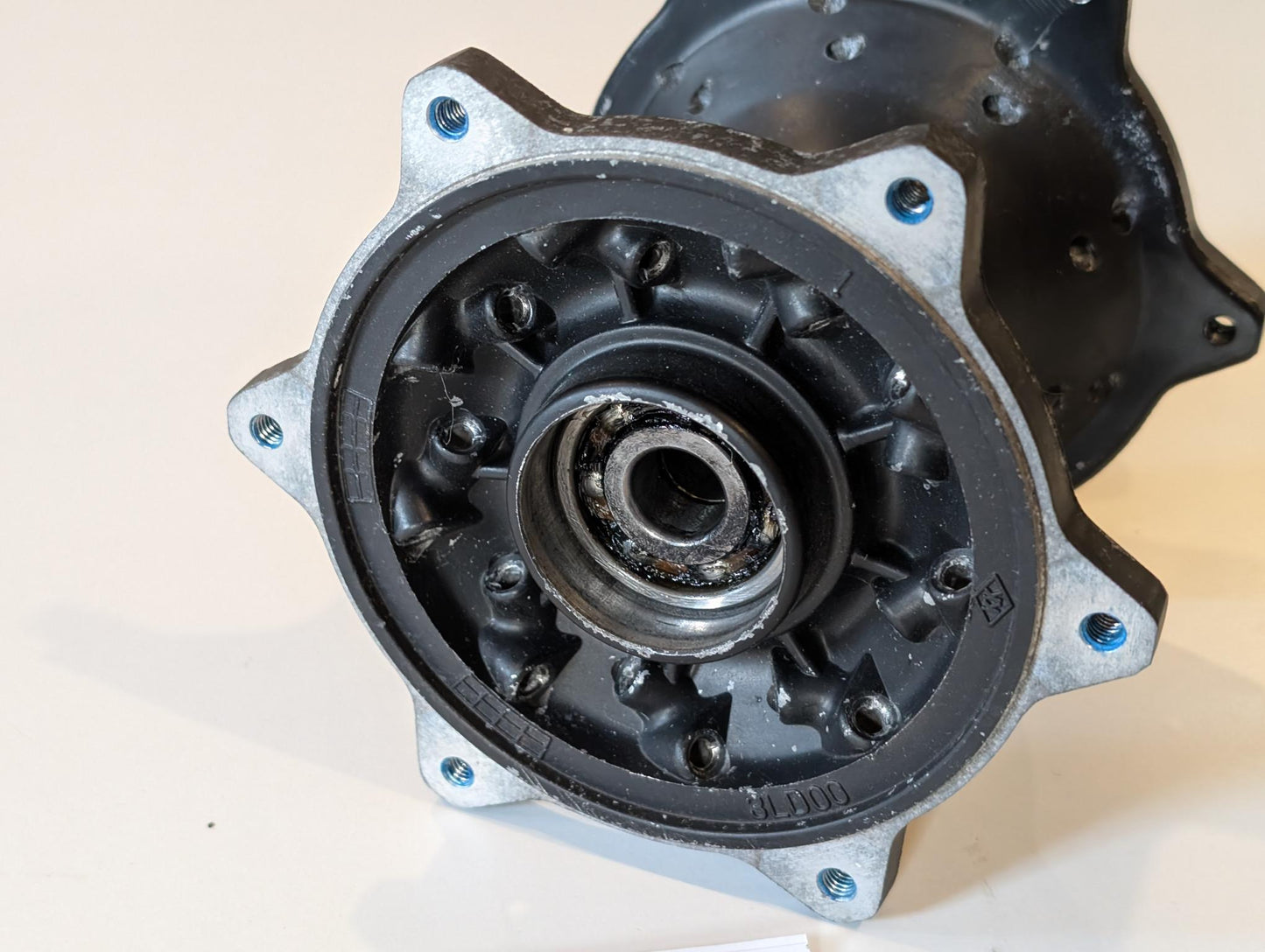 Yamaha XTZ750 3LD Tenere Original Vorderradnabe 3LD-25111-00-98, gebraucht